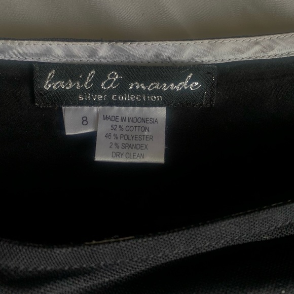 Vintage “Basil & Maude” floral beaded maxi skirt - Picture 6 of 6